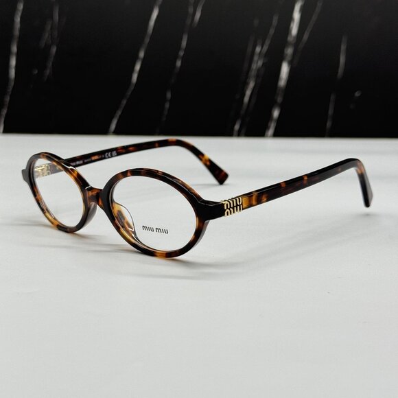 NEW MIU MIU MU01XV VAU1O1 OVAL WOMEN EYEGLASSES MU 01XV VAU1O1, VMU 01X VAU1O1 - Picture 8 of 11